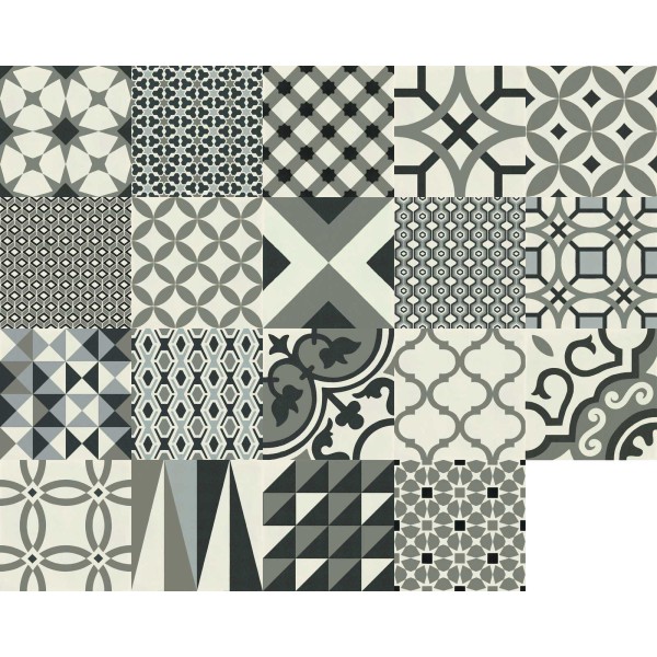 MARAZZI D_Segni Decoro Mix Caldo 20X20cm M0UU MARAZZI D_Segni Decoro Mix Caldo 20X20cm M0UU