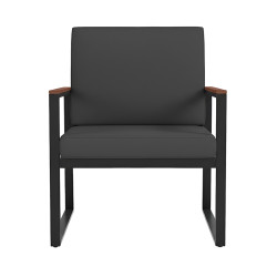 ZESTAW MEBLI OGRODOWYCH CARTER CZARNY 4 OSOBOWY STOLIK FOTELE SOFA CARTER-BL-WD1