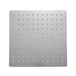 DESZCZOWNICA SLIM KWADRATOWA CHROM 25x25 CM DES-PR-1-CH-25