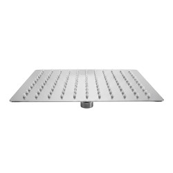 DESZCZOWNICA SLIM KWADRATOWA CHROM 25x25 CM DES-PR-1-CH-25