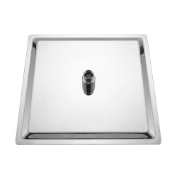 DESZCZOWNICA SLIM KWADRATOWA CHROM DES-PR-1-CH-30