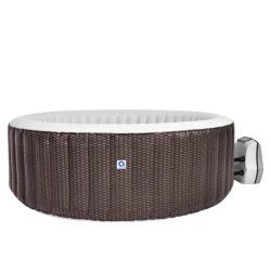 ZESTAW JACUZZI DMUCHANE SPA BASEN OGRODOWY NICE AVENLI NICE + 2 LEŻAKI PATIO