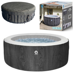 ZESTAW JACUZZI DMUCHANE SPA BASEN OGRODOWY VANCOUVER AVENLI VANCOUVER + 2 LEŻAKI PATIO