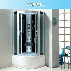 Kabina z Hydromasażem Lima 9911AS 90x90 sauna