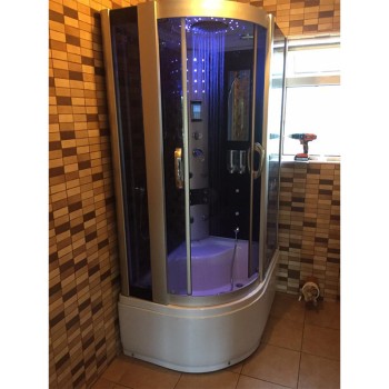 Kabina z Hydromasażem Victoria 9912 120x85 lewa sauna