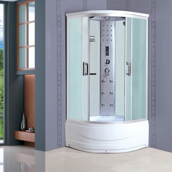 Kabina z Hydromasażem WSH1306AS 90x90 biała WHITE MAT