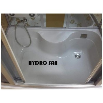 Kabina z Hydromasażem WSH6804S 120x85sauna