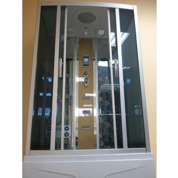 Kabina z Hydromasażem WSH6804S 120x85sauna