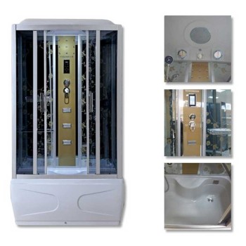 Kabina z Hydromasażem WSH6804S 120x85sauna