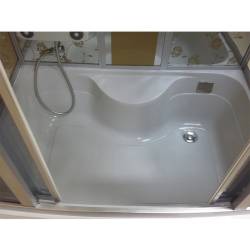 Kabina z Hydromasażem WSH6804S 120x85sauna
