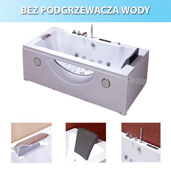 Wanna SPA z hydromasażem Bahama 797 180x90 Wanna SPA z hydromasażem Bahama 797 180x90