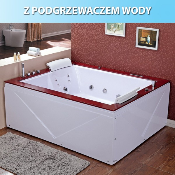 Wanna SPA z hydromasażem Diablo 666 180x150 + deska + obudowa Wanna SPA z hydromasażem Diablo 666 180x150 + deska + obudowa