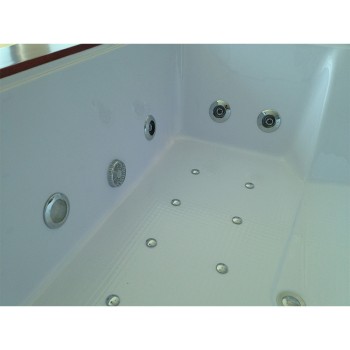 Wanna SPA z hydromasażem Diablo 666 180x150 + deska + obudowa