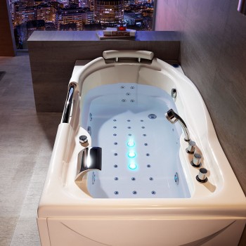 Wanna SPA z hydromasażem Hermes 918B LEWA 173x93