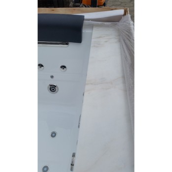 Wanna SPA z hydromasażem Kalambo 914 do zabudowy 190x150 Biała