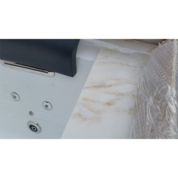 Wanna SPA z hydromasażem Kalambo 914 do zabudowy 190x150 Biała