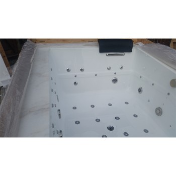 Wanna SPA z hydromasażem Kalambo 914 do zabudowy 190x150 Biała