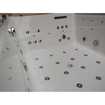 Wanna SPA z hydromasażem Kalambo 914 do zabudowy 190x150 Biała