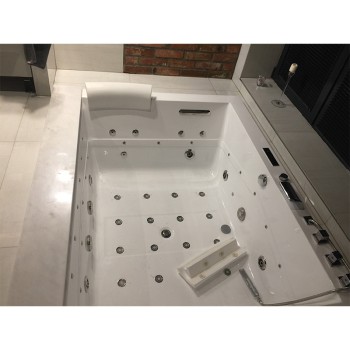 Wanna SPA z hydromasażem Kalambo 914 do zabudowy 190x150 Biała