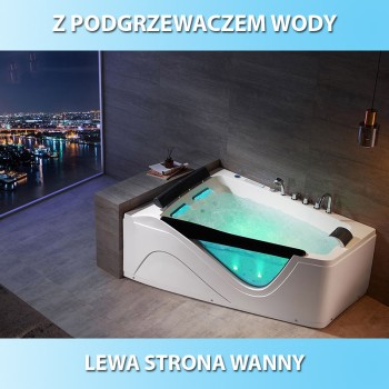Wanna SPA z hydromasażem Mare 936L 170×130 Lewa
