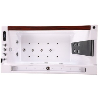 Wanna SPA z hydromasażem Napoli 609B 180x90 Lewa