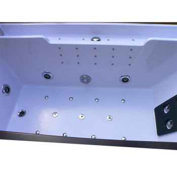 Wanna SPA z hydromasażem Napoli 609B 180x90 Lewa