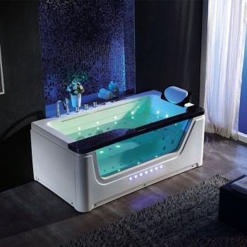Wanna SPA z hydromasażem Nevada 912P 170x90 Czarna