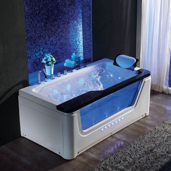 Wanna SPA z hydromasażem Nevada 912P 170x90 Czarna