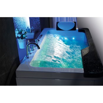 Wanna SPA z hydromasażem Nevada 912P 170x90 Czarna