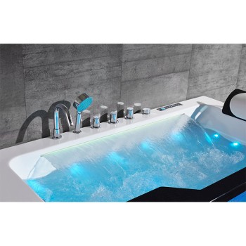 Wanna SPA z hydromasażem Nevada 912P 170x90 Czarna