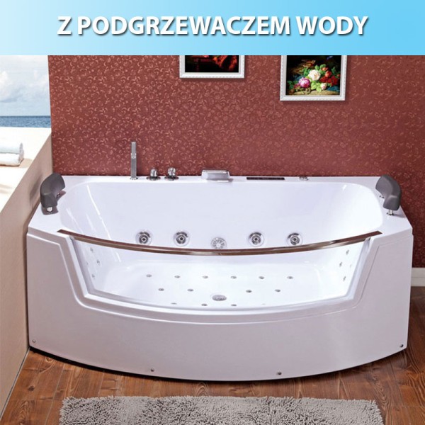 Wanna SPA z hydromasażem Suprema 664H 185x110 Wanna SPA z hydromasażem Suprema 664H 185x110