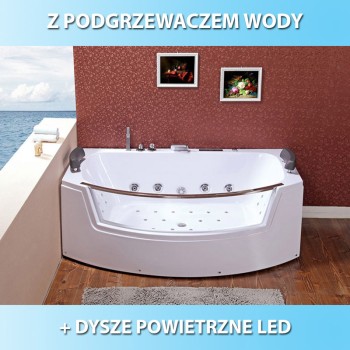 Wanna SPA z hydromasażem Suprema 664HL 185x110