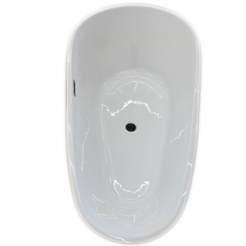 WANNA WOLNOSTOJĄCA BALI CZARNA 508C 160x80