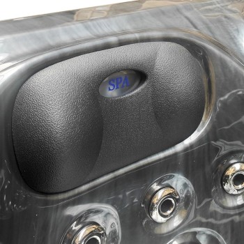 JACUZZI OGRODOWE WANNA SPA510 210x210 czarna fala Obudowa kawa