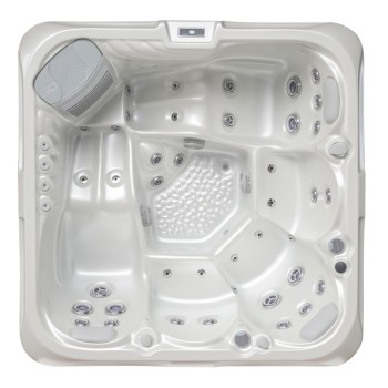 JACUZZI OGRODOWE WANNA SPA531 200x200 Biała perła kawa