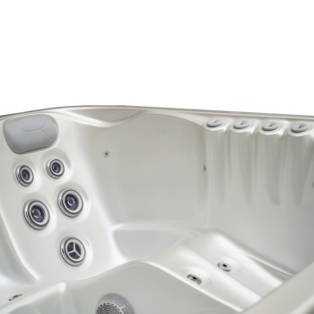 JACUZZI OGRODOWE WANNA SPA531 200x200 Biała perła kawa