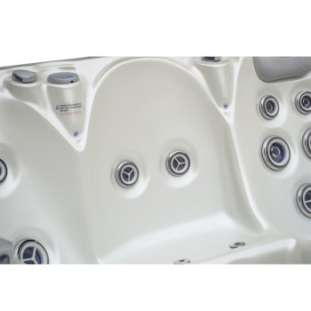 JACUZZI OGRODOWE WANNA SPA531 200x200 Biała perła kawa