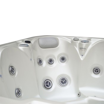 JACUZZI OGRODOWE WANNA SPA531 200x200 Biała perła kawa