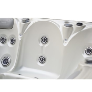 JACUZZI OGRODOWE WANNA SPA531 200x200 Biała perła kawa