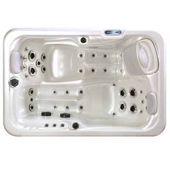 JACUZZI OGRODOWE WANNA SPA569 200x135 230V Biała perła