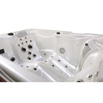 JACUZZI OGRODOWE WANNA SPA569 200x135 230V Biała perła
