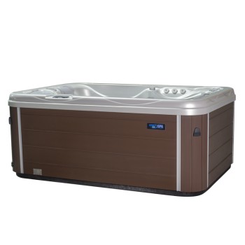 JACUZZI OGRODOWE WANNA SPA569 200x135 230V Biała perła obudowa kawa