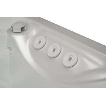 JACUZZI OGRODOWE WANNA SPA569 200x135 230V Biała perła obudowa kawa