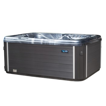JACUZZI OGRODOWE WANNA SPA569 200x135 230V Czarna fala obudowa antracyt
