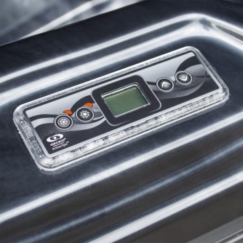 JACUZZI OGRODOWE WANNA SPA569 200x135 230V Czarna fala obudowa antracyt