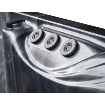 JACUZZI OGRODOWE WANNA SPA569 200x135 230V Czarna fala obudowa antracyt