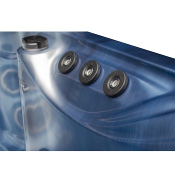 JACUZZI OGRODOWE WANNA SPA569 200x135 230V niebieska fala obudowa antracyt