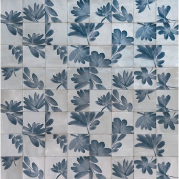 MARAZZI Rice Grigio Decoro Blossom Lux 15x15cm M9JD