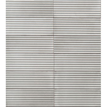 MARAZZI Rice Grigio Strutt. Pleat 3D Lux 7,5X20cm M96K