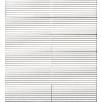 MARAZZI Rice Bianco Strutt. Pleat 3D Lux 7,5X20cm M96H